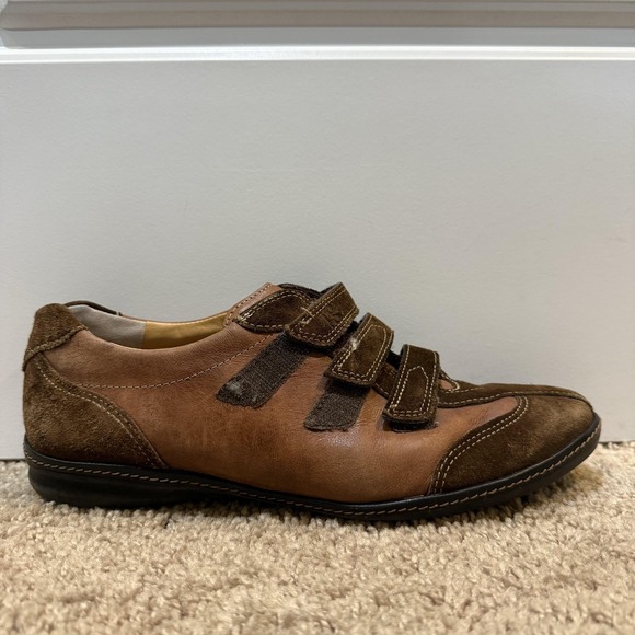 Paul Green Shoes Mens Size 5.5 Leather Suede Strap Comfort Made in - Picture 1 of 8